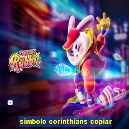 simbolo corinthians copiar